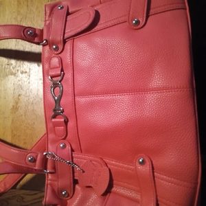 Pink Leather Bag